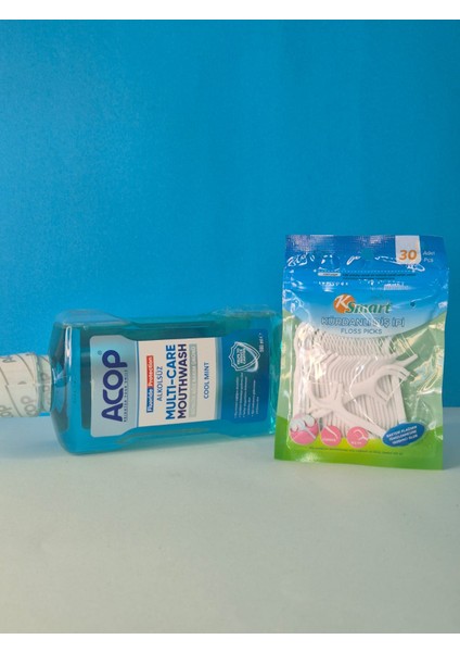 Diş Ipi Kürdanlı 30 Ad+ Ağız Bakım Suyu 500 ml Cool Mint fiyatları