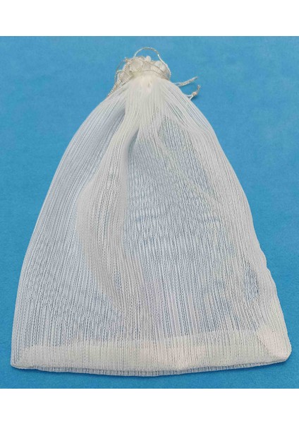 Ince Ip Çizgili Desen Tül Kese 21*30 cm 12 Adettir Hediyelik Bohçalık Çeyizlik indirimleri