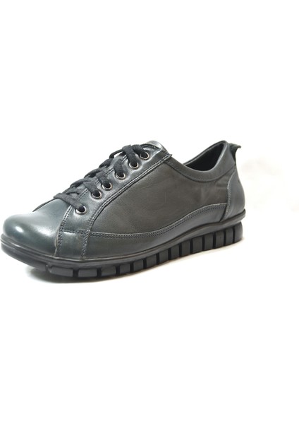 3421 Hakiki Deri Bağlı Ortopedik Casual Günlük Kadın Ayakkabı fiyatları