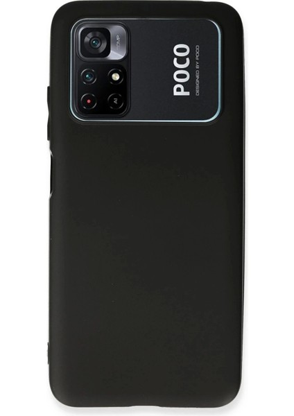 Newface Xiaomi Poco M4 Pro 4g Kılıf First Silikon - Siyah