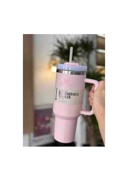 Quencher Pipetli Termos 1,18 L Açık Pembe modelleri