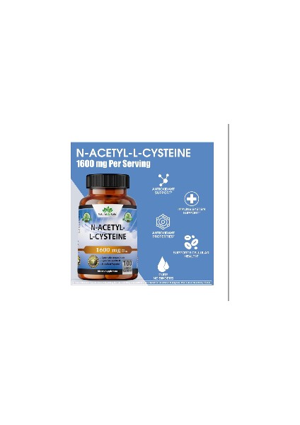 N-Acetyl - L-Cysteıne 1600 Mg 100 Veg. Kapsül modelleri