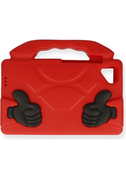 Newface iPad 10.2 (7.nesil) Kılıf Like Stantlı Tablet Silikon - Kırmızı