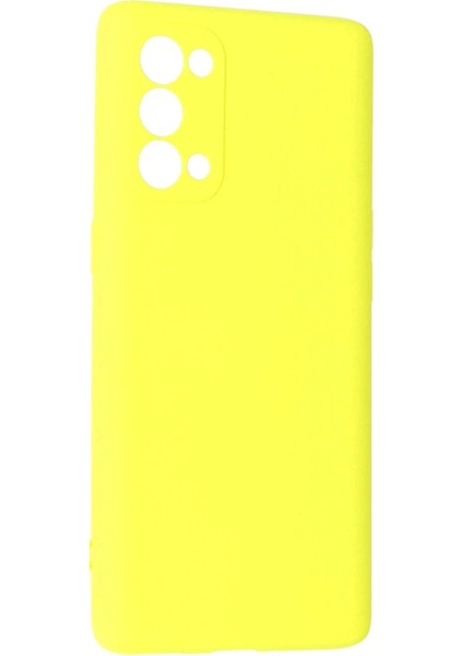Newface Oppo Reno 5 Pro Kılıf First Silikon - Sarı fiyatları