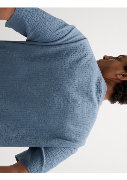 Saf Pamuklu Dokulu Üst fiyatları