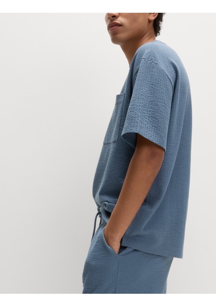 Saf Pamuklu Dokulu Üst fırsatları