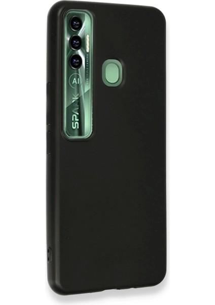 Newface Tecno Spark 7 Pro Kılıf First Silikon - Siyah modelleri