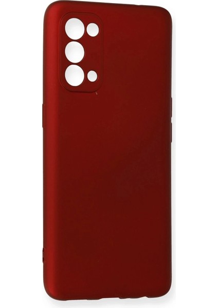 Newface Oppo Reno 5 Kılıf First Silikon - Bordo fiyatları
