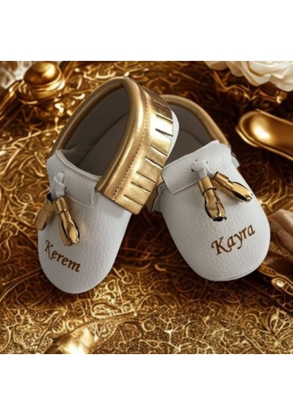 Bebeğinize Özel Gold Şehzadem Bebek Ayakkabı