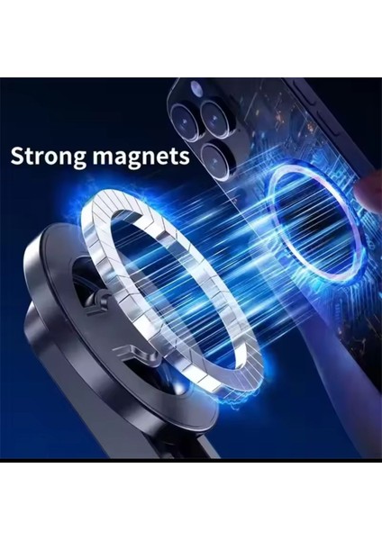 iPhone 11 Uyumlu Magsafe Profesyonel Tripod 360 Döner Başlık Hafif Taşınabilir Selfie fırsatları