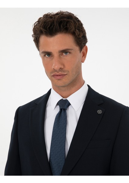 Erkek Lacivert Ex. Slim Fit Takım Elbise 50305683-VR033 fiyatları