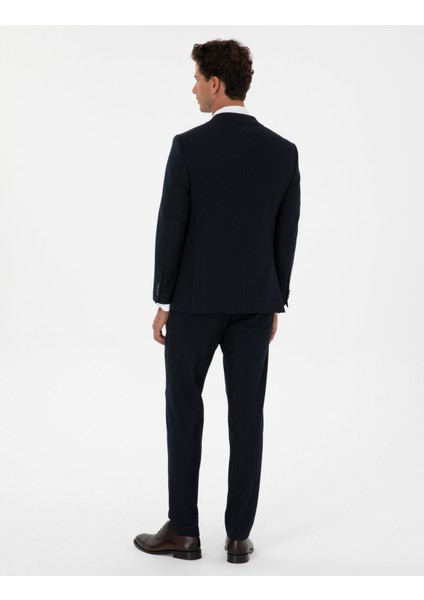 Erkek Lacivert Ex. Slim Fit Takım Elbise 50305683-VR033 indirimleri