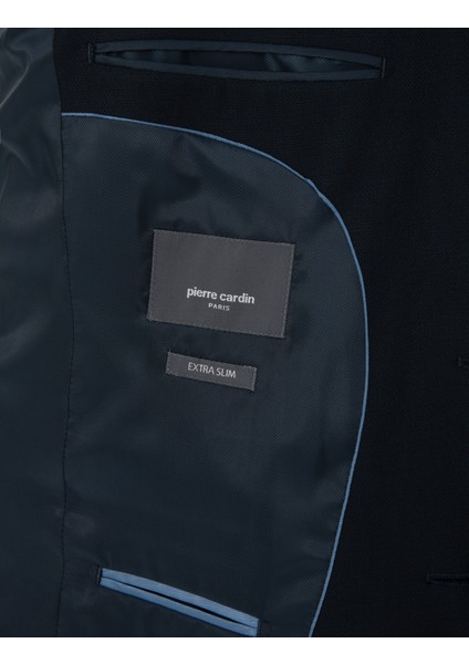 Erkek Lacivert Ex. Slim Fit Takım Elbise 50305683-VR033