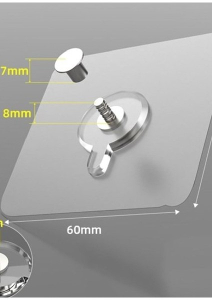 Ravdaflora 5 Adet Ultra Güçlü Vantuzlu Askı modelleri