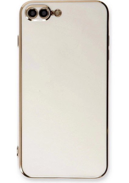 Newface iPhone 7 Plus Kılıf Volet Silikon - Beyaz fiyatları