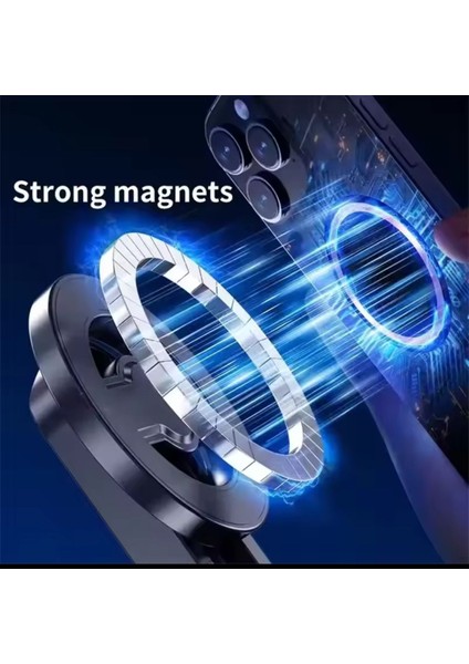 Samsung Galaxy S25 Ultra Uyumlu Magsafe Profesyonel Tripod 360 Döner Başlık Hafif Taşınabilir Selfie fırsatları