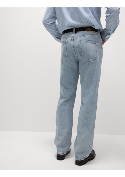 Rahat Kesim Saf Pamuklu Jean Pantolon fiyatları