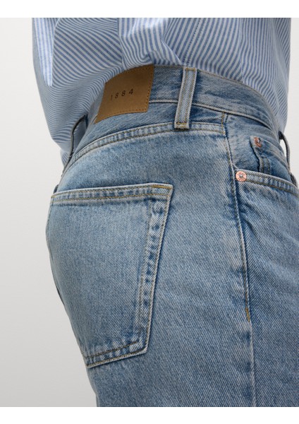 Rahat Kesim Saf Pamuklu Jean Pantolon modelleri