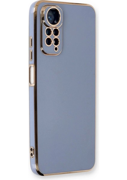 Newface Xiaomi Redmi Note 11 Kılıf Volet Silikon - Mavi