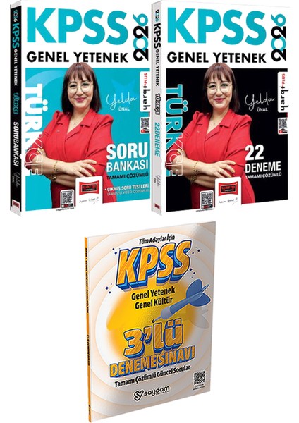 2026 Kpss Türkçe Soru Bankası 22 Deneme - 3 Deneme