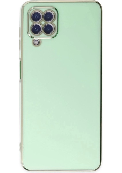 Newface Samsung Galaxy A22 Kılıf Volet Silikon - Açık Yeşil fiyatları