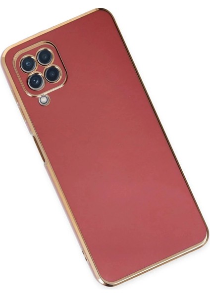 Newface Samsung Galaxy A22 Kılıf Volet Silikon - Kırmızı modelleri