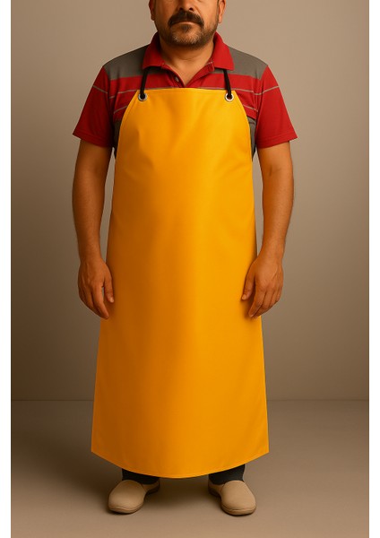 PVC Su Geçirmez Dayanıklı Önlük | Kasap Balıkçı Mermerci Bulaşıkçı Profesyonel Kullanım modelleri