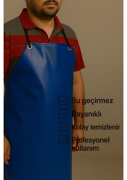 PVC Su Geçirmez Dayanıklı Önlük | Kasap Balıkçı Mermerci Bulaşıkçı Profesyonel Kullanım fırsatları