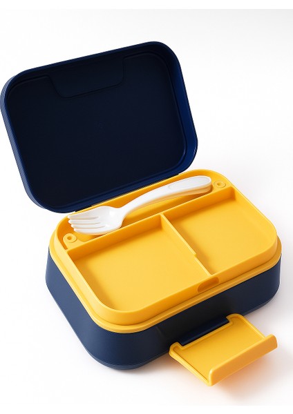 Yeni Nesil Çocuk Beslenme Kutusu Iki Katlı - Bölmeli Lunch Box - 1030 Ml. (Plastik Pp5 Malzeme) indirimleri