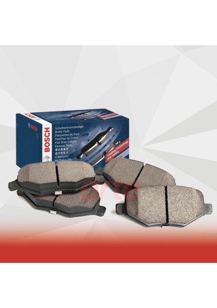 Nissan Qashqai 2014–2021 Uyumlu | Bosch Ön ve Arka Fren Balatası Takımı | fırsatları