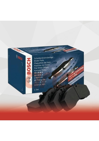 Nissan Qashqai 2014–2021 Uyumlu | Bosch Ön ve Arka Fren Balatası Takımı | indirimleri