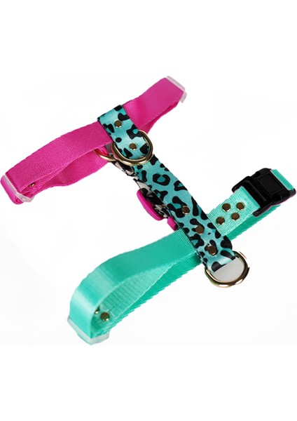 Çekiştirme Önleyici Ayarlanabilir H Tipi Köpek Göğüs ve Gezdirme Tasması Seti indirimleri