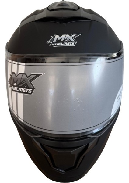 Mx 962 Çene Açılır Motosiklet Kaskı Mx1 Mat Siyah modelleri