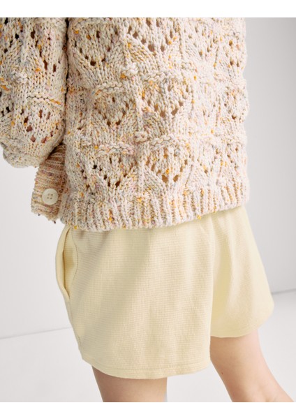 ​pamuk Karışımlı Waffle Şort (2–8 Yaş)​ modelleri