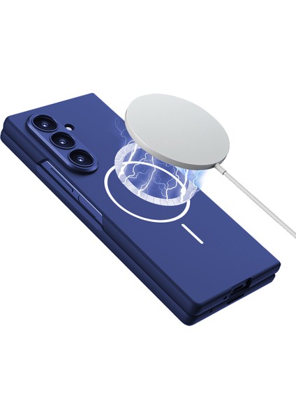 Nova Global Galaxy Z Fold 7 Kılıf Wireless Şarj Özellikli Zore Kıpta M-Safe Kapak