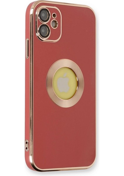 Newface iPhone 12 Kılıf Store Silikon - Kırmızı