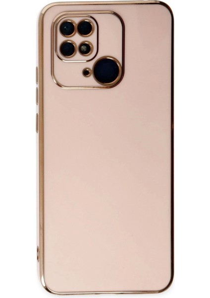 Newface Xiaomi Redmi 10C Kılıf Volet Silikon - Pembe fiyatları