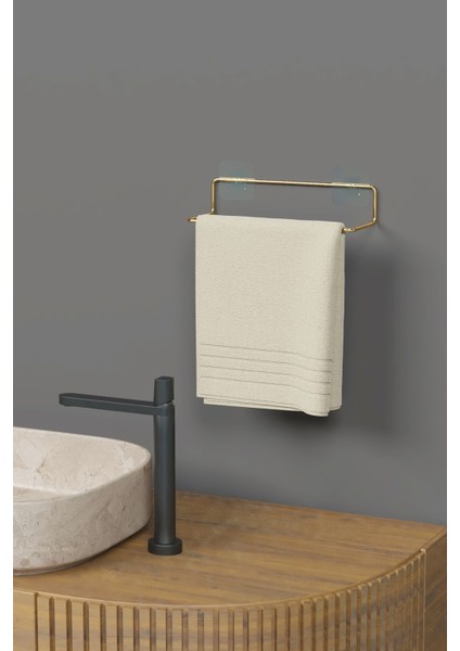 Yapışkanlı Havluluk Gold Altın Kaplama Havlu Askısı Metal Havluluk Banyo Mutfak Havluluğu modelleri