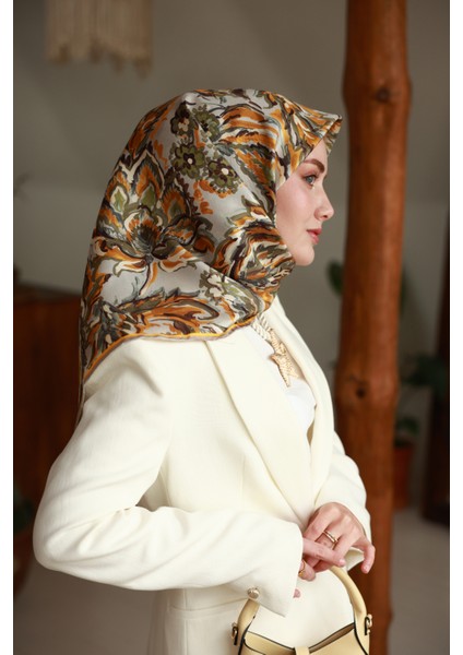 Twill Ipek Eşarp 11469-34