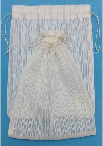 Desenli Ince Ip Çizgili Kese 26*33 cm Ebatında 6 Adettir Hediyelik Bohçalık Çeyizlik fırsatları