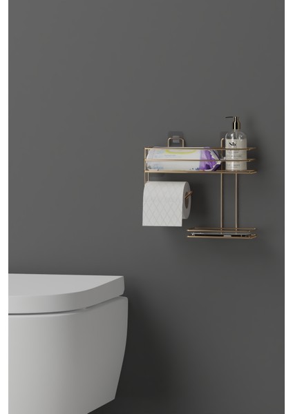 Tuvalet Banyo Hijyen Seti Telefon Sıvı Sabun Islak Mendil Hazneli Tuvalet Kağıtlık indirimleri