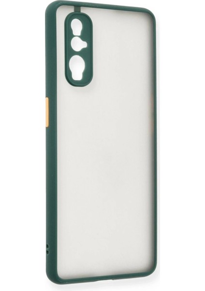 Newface Oppo Find X2 Kılıf Montreal Silikon Kapak - Yeşil fiyatları