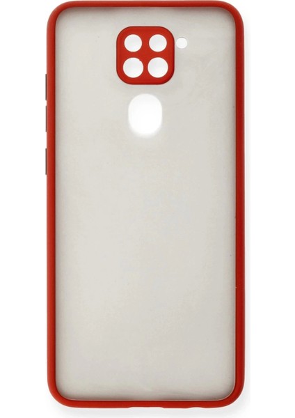 Newface Xiaomi Redmi Note 9 Kılıf Montreal Silikon Kapak - Kırmızı fiyatları