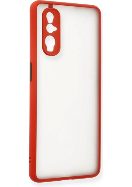 Newface Oppo Find X2 Kılıf Montreal Silikon Kapak - Kırmızı fiyatları