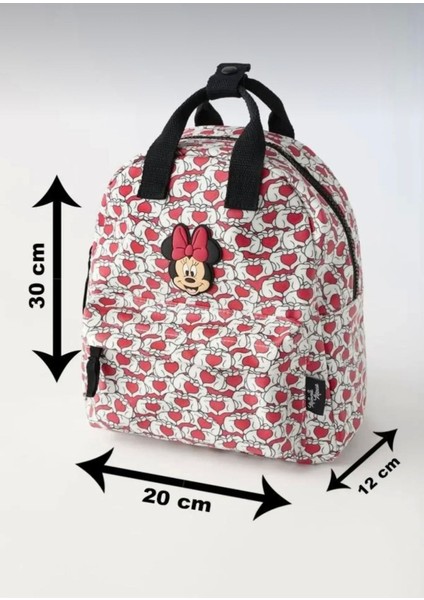 Çocuk Minnie Desenli Okul Sırt Çantası ve Kalemlik fiyatları