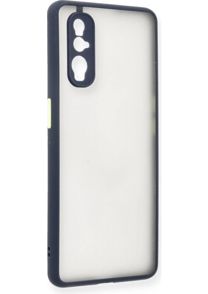 Newface Oppo Find X2 Kılıf Montreal Silikon Kapak - Lacivert fiyatları