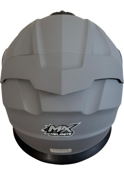 Mx 962 Çene Açılır Motosiklet Kaskı Mx1 Mat Gri fiyatları