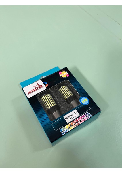 P21W 144 Ledli Ultra Parlak Geri Vites Park Ampül Tek Duy Turuncu