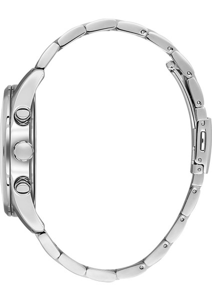 DK.1.10716.2 Çift Zaman Dilimi Fonksiyonlu Takvimli Gümüş Siyah Erkek Kol Saati fiyatları