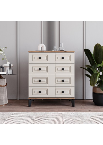 Terra 4 Çekmeceli Şifonyer Tamamı Mdf (Aytaşı)